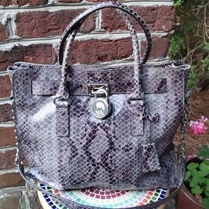 Michael Kors Snakeskin Print Bag
